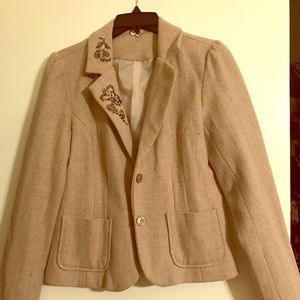 Khaki blazer